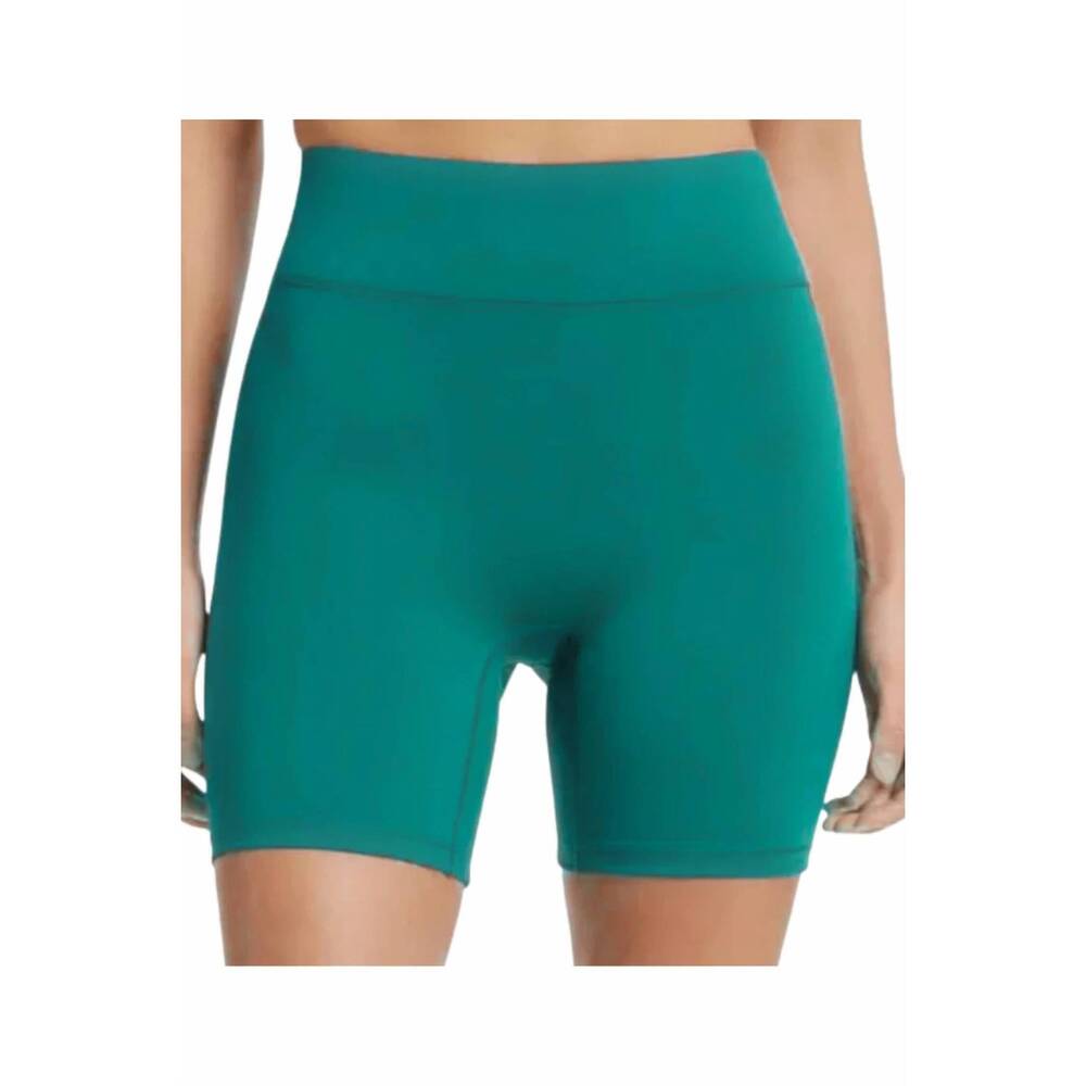NEW BANDIER center stage 6in biker short in aventurine